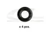 (4 шт) К-кт прокладок під форсунку Dacia Duster 1.5dCi 10-/Opel Movano 2.3CDTI 10-/Renault Master III 2.3dCi 10- 3RG 82677