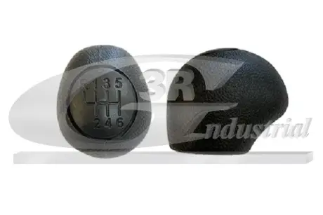 Ручка важеля КПП (чорна) 6ст. CITROËN JUMPER 06-19 FIAT DUCATO 06- PEUGEOT BOXER 06- 3RG 25213