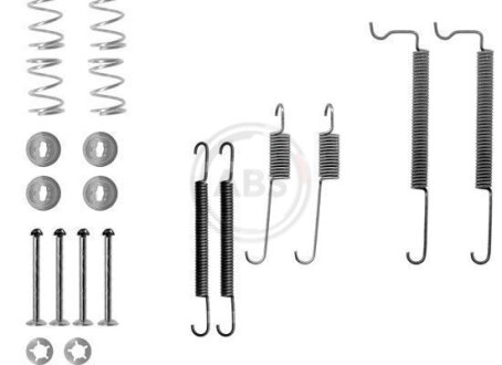 Ремкомплект гальмiвних колодок a.B.S 0744Q на Опель Вектра а