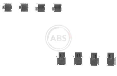 Комплект монтажний гальмівних колодок a.B.S 1171Q