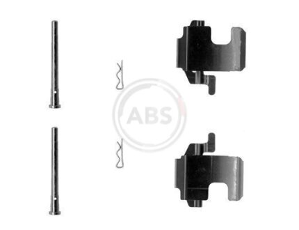 Ремкомплект гальмiвних колодок a.B.S 1273Q на Фиат Панда