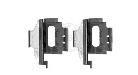 Ремкомплект гальмiвних колодок a.B.S 1282Q на Фольксваген Лт 28