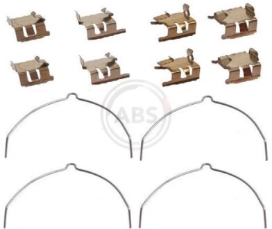 Ремкомплект гальмiвних колодок a.B.S 1289Q на Тойота Авенсис т22