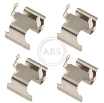 Р-кт гальмівних колодок дискових зад. Mitsubishi Outlander 2.0-3.0 03- a.B.S 1673Q на Митсубиси Лансер