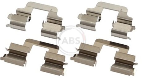 Ремкомплект гальмiвних колодок a.B.S 1731Q на Рендж (ленд) ровер Эвок