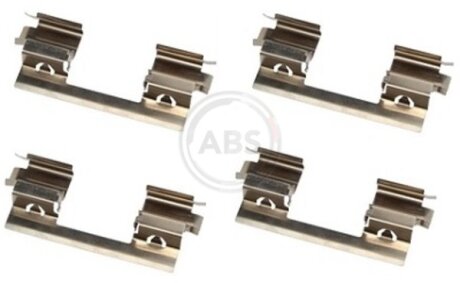 Ремкомплект гальмiвних колодок a.B.S 1798Q на Рено Кенго 2