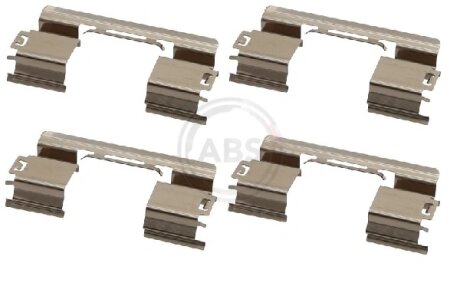 Ремкомплект гальмiвних колодок a.B.S 1813Q на Опель Астра j