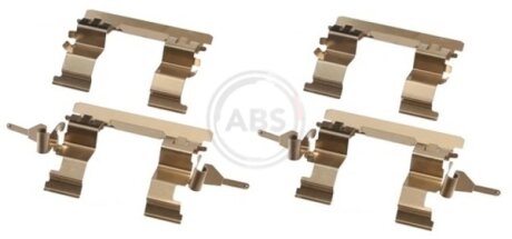 Ремкомплект гальмiвних колодок a.B.S 1853Q на Ниссан Жук