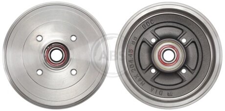 Тормозной барабан задн. Clio/Logan/Modus/Symbol/Twingo (62-14) a.B.S 2828SC