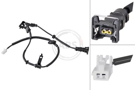 Датчик АВS заднiй лiвий a.B.S 31558