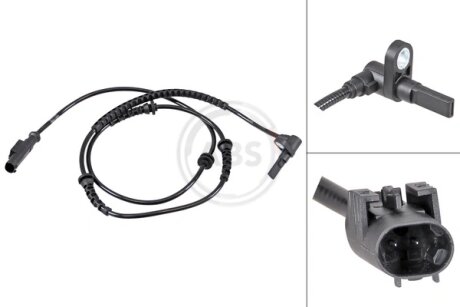 Датчик ABS заднiй a.B.S 31768 на Фиат 500-500с-500е-500l-500x