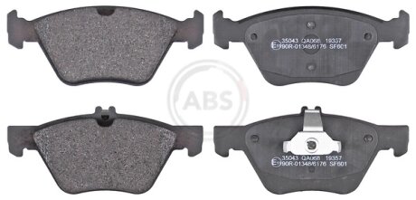 Комплект гальмівних колодок a.B.S 35043