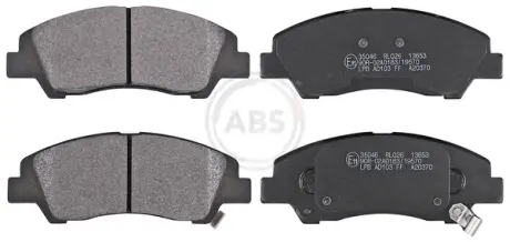 Комплект гальмівних колодок A.B.S 35046