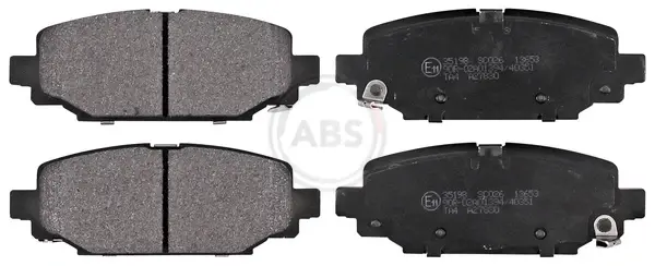 Гальмівні колодки зад. JEEP Wrangler IV 17- A.B.S 35198