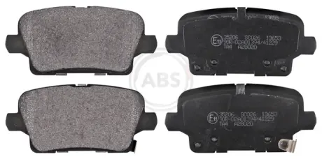 Комплект гальмівних колодок A.B.S 35206
