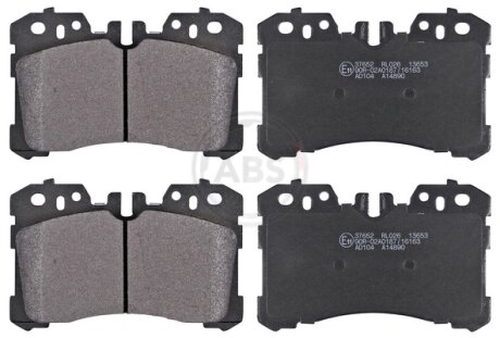 Комплект гальмівних колодок a.B.S 37652