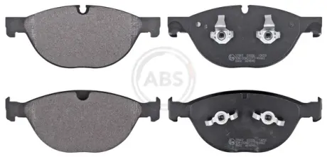 Гальмівні колодки пер. BMW 5 (E60) 3.0d 04-/Jaguar XK/XF 2.0-5.0 09-19 (ATE) A.B.S 37807
