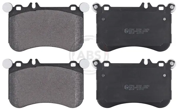 Гальмівні колодки пер. MB S-Class (W221/W222)/E-Class (W212) 11-17 (BREMBO) A.B.S 37902