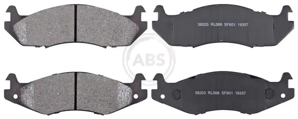 Комплект гальмівних колодок A.B.S 38203