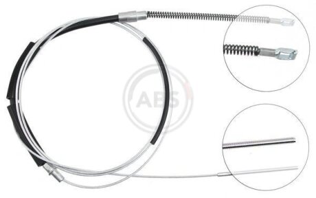 Трос ручного тормозаTransporter/Caravelle 73-82 a.B.S K11556 на Фольксваген Транспортер т3