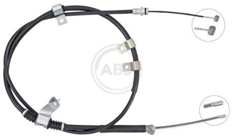 Трос ручного гальма a.B.S K16093