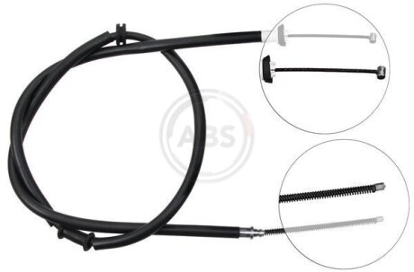 Трос ручного гальма a.B.S K16838 на Ситроен Немо