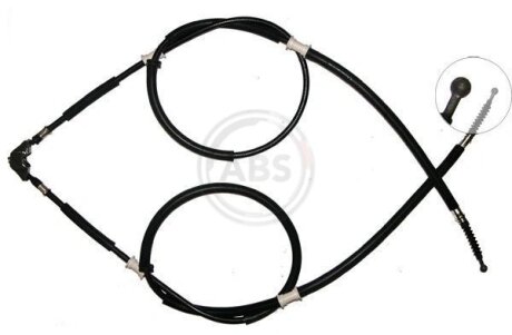 Трос ручного гальма a.B.S K17795 на Опель Зафира а