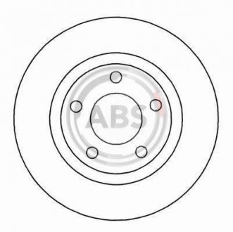 Тормозной диск a.B.S 16877