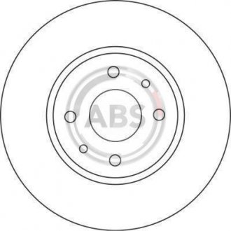 Гальмівний диск a.B.S 16422