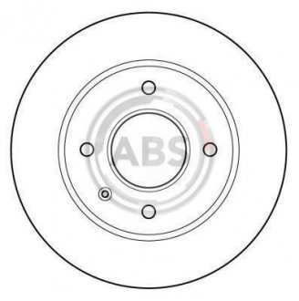 Тормозной диск a.B.S 15728