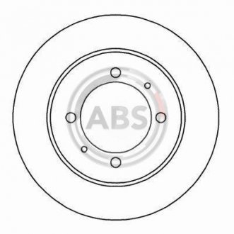 Задний тормозной диск a.B.S 16591