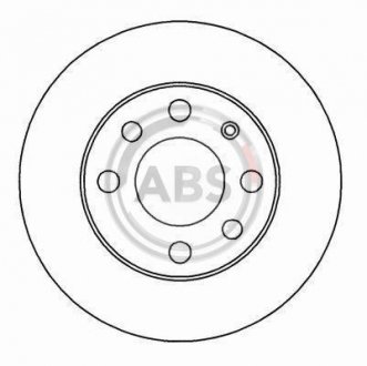 Передній гальмівний (тормозний) диск a.B.S 15751