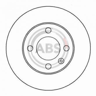 Тормозной диск a.B.S 16541