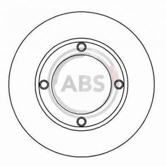 Передній гальмівний (тормозний) диск a.B.S 15025