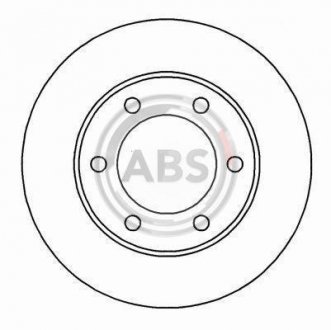 Гальмiвнi диски a.B.S 16897