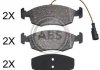 Передні тормозні (гальмівні) колодки a.B.S 37865
