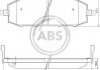 Передние тормозные колодки a.B.S 37084