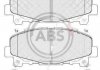 Передні тормозні (гальмівні) колодки a.B.S 37721