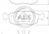Передні тормозні (гальмівні) колодки a.B.S 37292