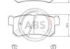 Задні тормозні (гальмівні) колодки a.B.S 37460