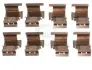 Монтажный к-кт торм. колодок AUDI; CITRIEN; FIAT; OPEL; PEUGEOT; SKODA; TOYOTA (пр-во ABS) A.B.S 1298Q