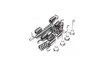 Монтажный к-кт торм. колодок BMW HAND BRAKE (пр-во ABS) A.B.S 0708Q