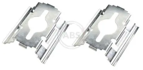 Монтажный к-кт торм. колодок PEUGEOT BOXER (пр-во ABS) A.B.S 1657Q