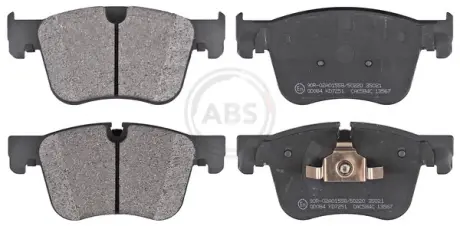 Передні тормозні (гальмівні) колодки A.B.S 35021