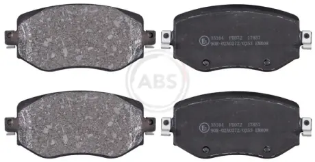 Передні тормозні (гальмівні) колодки A.B.S 35164