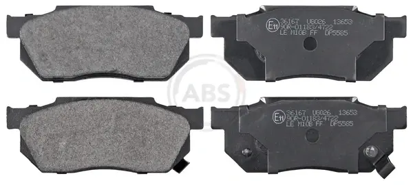 Передние тормозные колодки A.B.S 36167