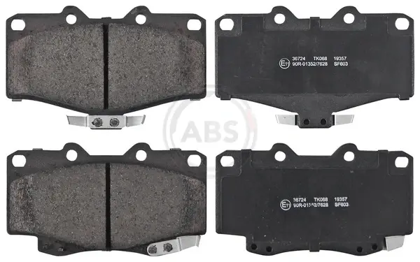 Передние тормозные колодки A.B.S 36724