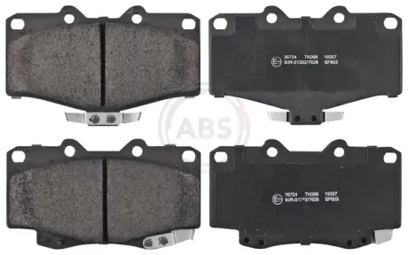 Передние тормозные колодки A.B.S 36724