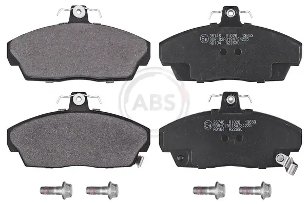 Передние тормозные колодки A.B.S 36746