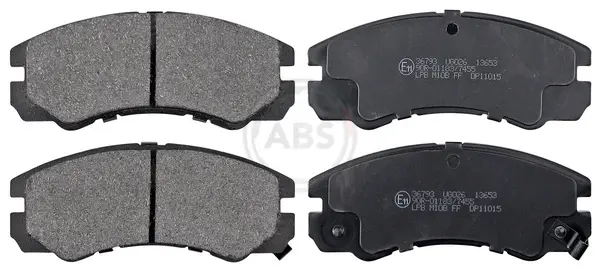 Передние тормозные колодки A.B.S 36793